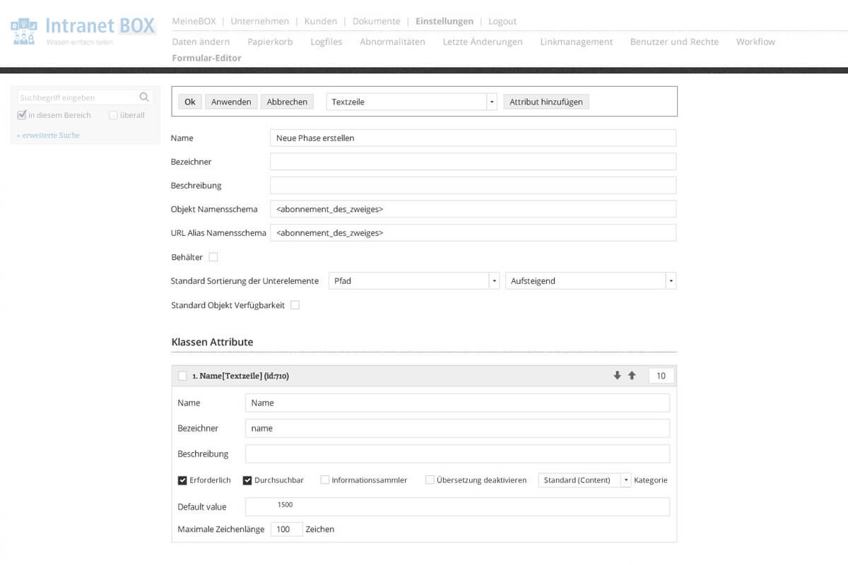 Intranet Open Source TemplateBOX